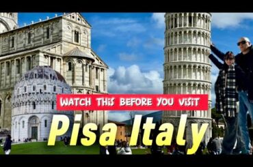 Pisa Italy Tour | Travel to Pisa by Train, problems encountered