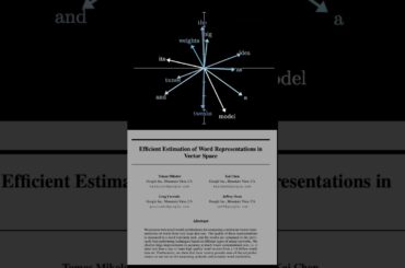 How word vectors encode meaning