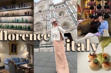 FLORENCE ITALY VLOG Exploring, Michelin star dinner, coffee shops, lots of food w/ EF ultimate break