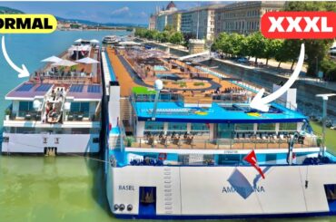 It's the BIGGEST river cruise ship in Europe! Everything you need to know about AmaMagna!