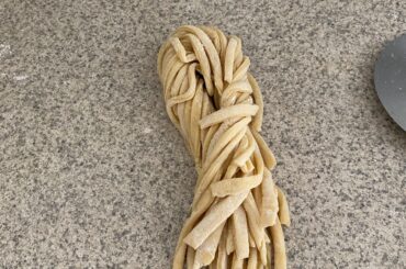 First time making homemade pasta !