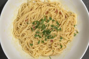 A while ago, I posted my first carbonara dish here. Took your advice, and made a much better version.