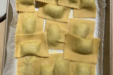 this was my first go of making ravioli!