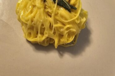 Good ol butter and sage :)