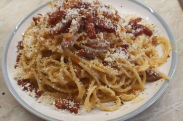 Prosciutto carbonara
