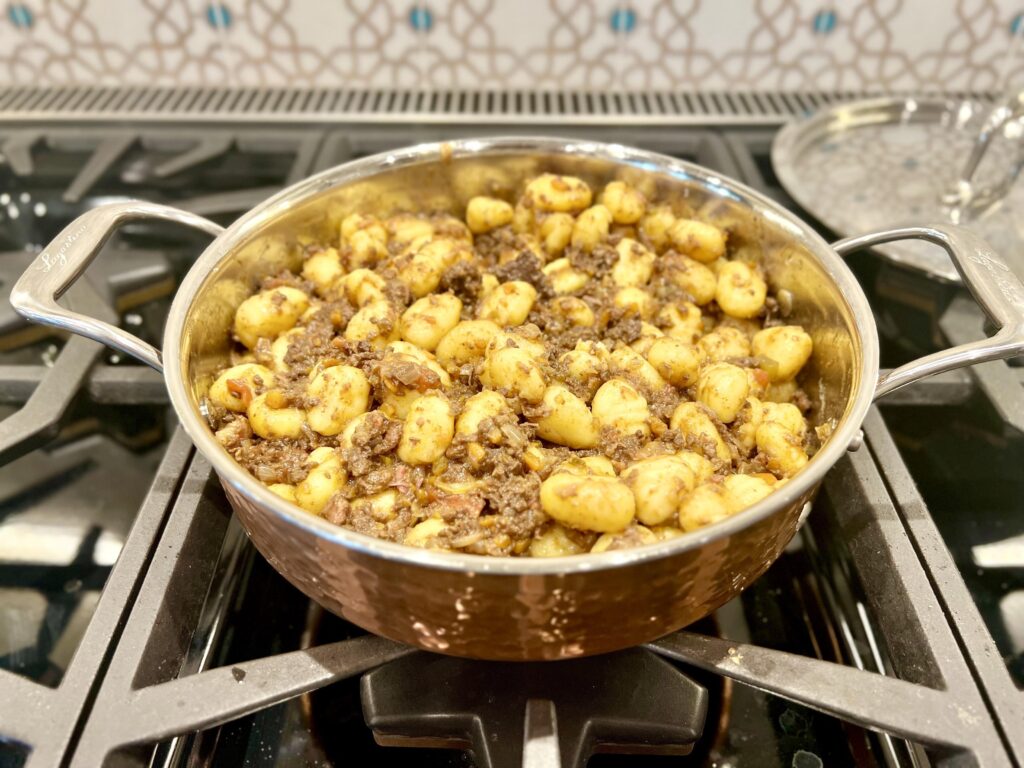 Gnocchi with Wild Boar Ragù