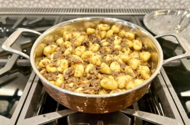 Gnocchi with Wild Boar Ragù