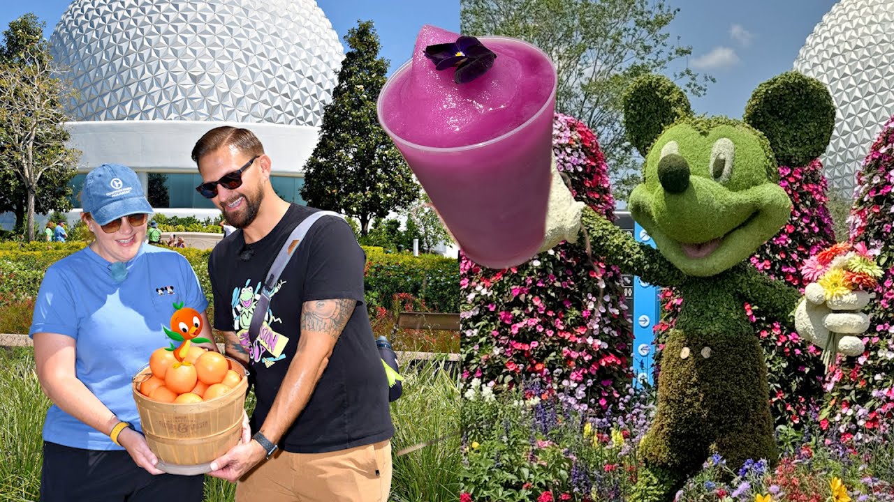 Trying NEW Food (& Some Old Favs) At Disney’s EPCOT Flower & Garden Festival! Mexico, Italy & Japan! Trying NEW Food (& Some Old Favs) At Disney's EPCOT Flower & Garden Festival! Mexico, Italy & Japan!