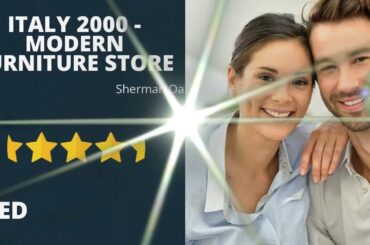 Modern Italian Furniture Tarzana - ITALY 2000