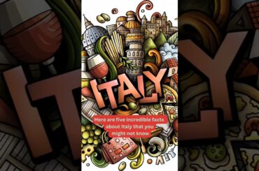 5 incredible facts about Italy #italy #shortsviral