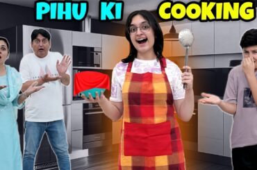 PIHU KI 1st COOKING | Short Family Movie | Aayu and Pihu Show