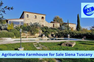 Agriturismo Farmhouse for Sale Siena Tuscany