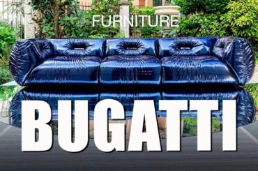 Bugatti Wants Your Home Filled With Their Furnitures, Sofas And Dining Table