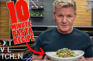 Gordon Ramsay Cooks Up a Simple and Easy Pasta Dish in Just 10 Minutes!