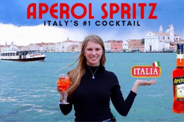 Aperol Spritz | Italy's #1 Cocktail Recipe | Made in Venice | How to Make #aperolspritz