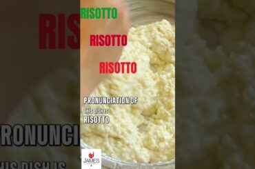 How to Pronounce Risotto #howtopronounce #risotto #shorts #italy