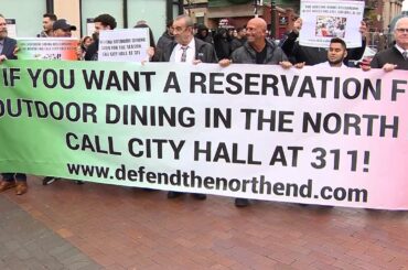 Some North End restaurants push 311 complaints amid outdoor dining fight