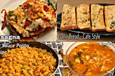 4 Italian Recipes | Famous Italian Recipes To Make At Home - Easy and Authentic Italian Recipes