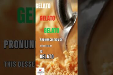 How to Pronounce Gelato #howtopronounce #gelato #italy #shorts