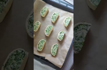Very simple Spinach & Feta Pinwheels #recipe #feta #easyrecipe #cooking #food
