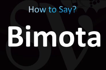 How to Pronounce Bimota (Italian)