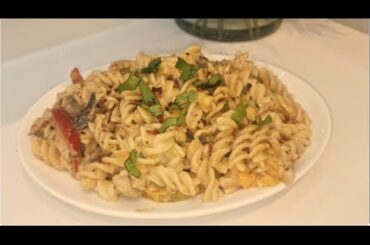 Creamy Mushroom Chicken Pasta | Pasta Recipes | Italian food