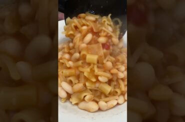 pasta e fagioli cannellini cremosa