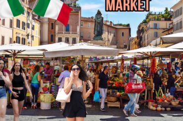 Italian Market Tour | 4k video (HDR)60fps
