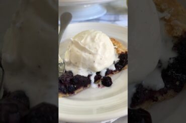 Italian Rustic Blueberry Crostata #easyrecipe #baking