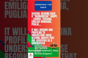 How to Pronounce Barbarossa #howtopronounce #wine #italy #shorts