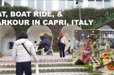 BEING CRAZY, EATING, BOAT RIDING IN CAPRI ITALY (PART 2) | VLOG | ALYSSA MANIAGO