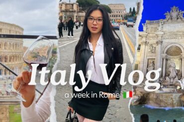living luxuriously in Rome for my birthday (5 star hotel, food & wine, sightseeing vlog in Italy)