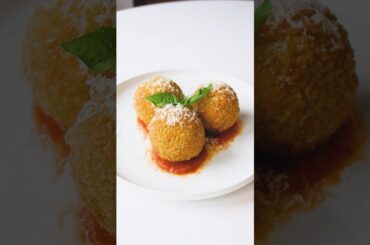 Leftover Risotto? Make Arancini #shorts #cooking