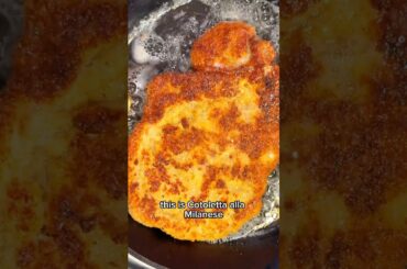 Not Your Average Schnitzel: Cooking Italy’s Famous 'Cotoletta alla Milanese' #italy #cooking #recipe