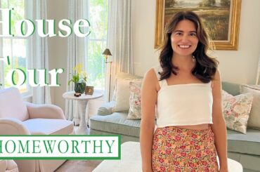 HOUSE TOUR | An Elegant Charleston Home with Floral Accents