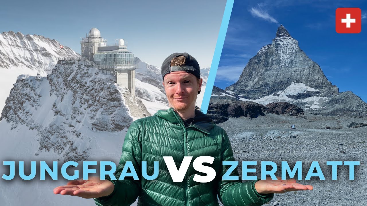 ZERMATT vs JUNGFRAU REGION: Which is better? ZERMATT vs JUNGFRAU REGION: Which is better?