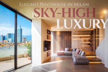 EXCLUSIVE PENTHOUSE in Futuristic Skyscraper in MILAN | Lionard LUXURY Real Estate