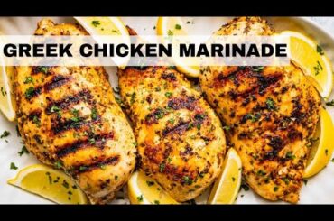 Greek Chicken Marinade Recipe (Greek Chicken Recipe!)
