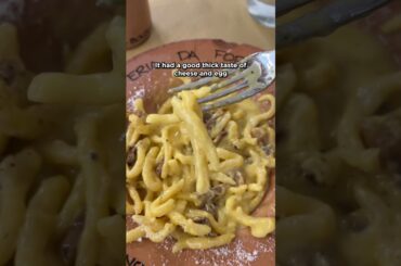 I ate homemade pasta in #bologna italy