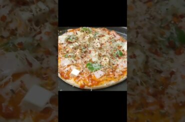 Paneer Pizza Recipe |Homemade Pizza Recipe At Home#shortsyoutube