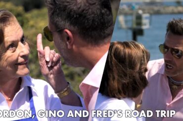 Gino Gets In Trouble For Questioning An American Italian Recipe | Gordon, Gino and Fred's Road Trip