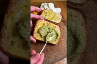I Don't Want a Boring Sandwich: Pesto Prosciutto Ciabatta