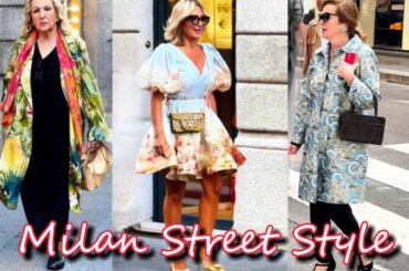 Stylish Spring Street Fashion Milan | New Trendy Outfit Ideas & Chic Italian Style | Sidewalk Milan