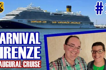 Carnival Firenze Pt.1 - Inaugural Cruise Embarkation Day, Cabin Tour, Two Sea Days, Color My World