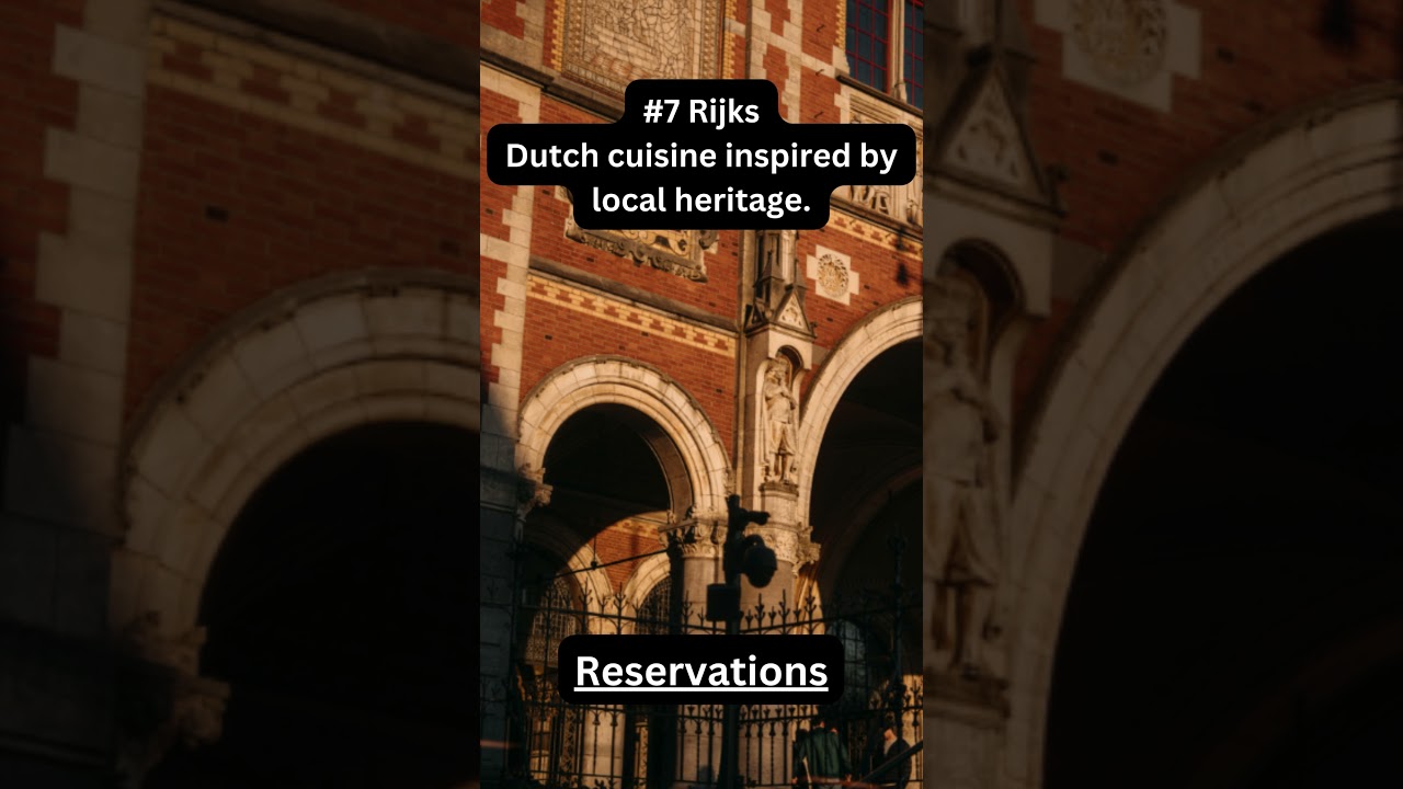 Amsterdams Top 10 Must Eat Dining Experiences! Amsterdams Top 10 Must Eat Dining Experiences!