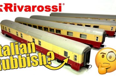 Are these Italian model railway coaches rubbish or are Rivarossi worth checking out?