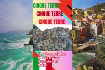 How To Pronounce Cinque Terre (Correctly) #howtopronounce #cinqueterre #travel #italy