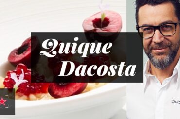 Chef  Quique Dacosta's Inspirational Dishes | Fine Dining Lovers
