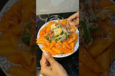 Veg loaded Red Sauce Pasta | Red Sauce Pasta | Pasta | Italian Food #food #shortvideo #shortsvideo