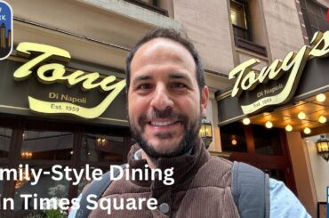 Times Square NYC Italian Restaurants to Try - Tony's Di Napoli